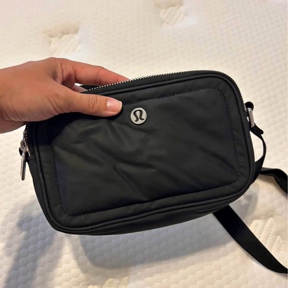 lululemon athletica Handbags - lululemon athletica Black Crossbody Bag